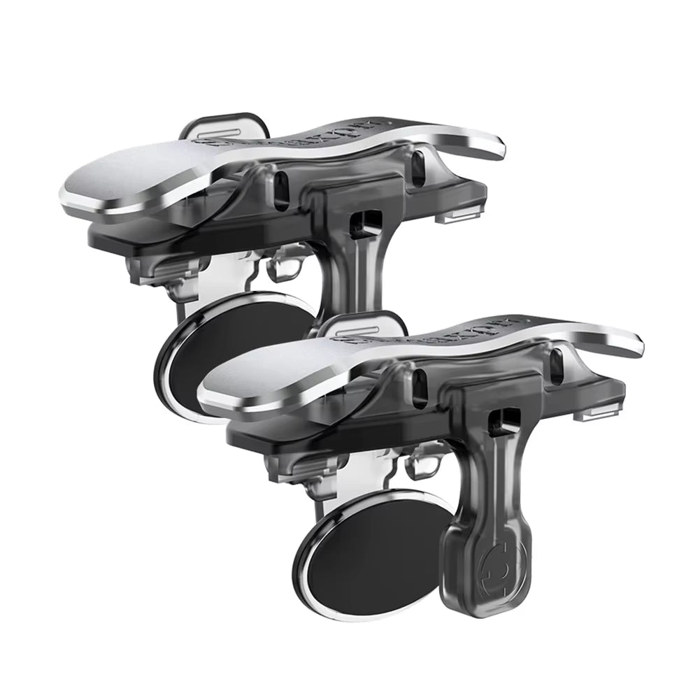 X8 Mobile Game Trigger for PUBG Phone Gaming 6 Finger Trigger Sensitive Shoot Phone Game Trigger L1 R1 Aim Keys Game Controller