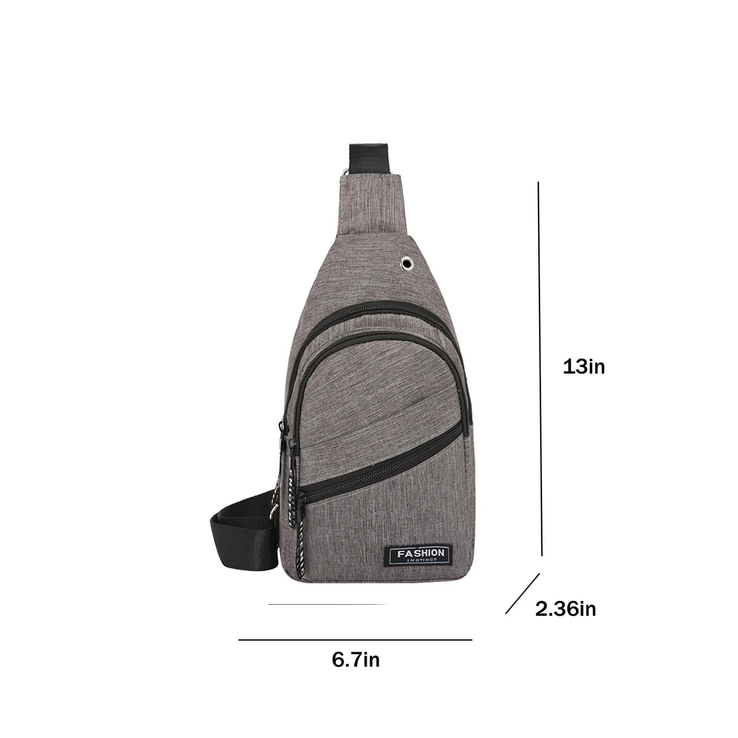 Big Holiday Deals! Cameland Waterproof Strap Bag Crossbody Backpack Men Ladies Strap Backpack Hiking Backpack Multipurpose Messenger Chest Bag Gifts for Family on Clearance