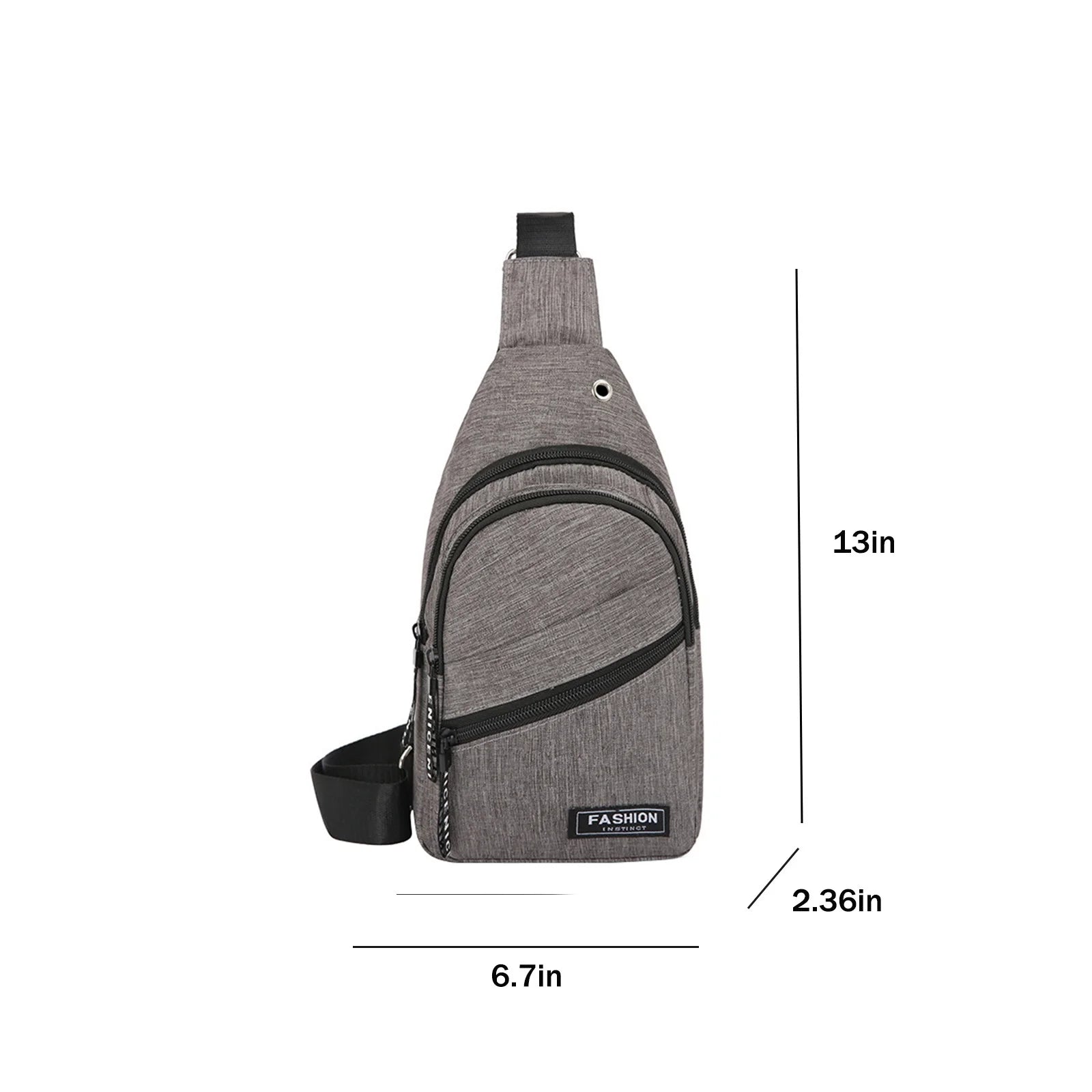 Big Holiday Deals! Cameland Waterproof Strap Bag Crossbody Backpack Men Ladies Strap Backpack Hiking Backpack Multipurpose Messenger Chest Bag Gifts for Family on Clearance